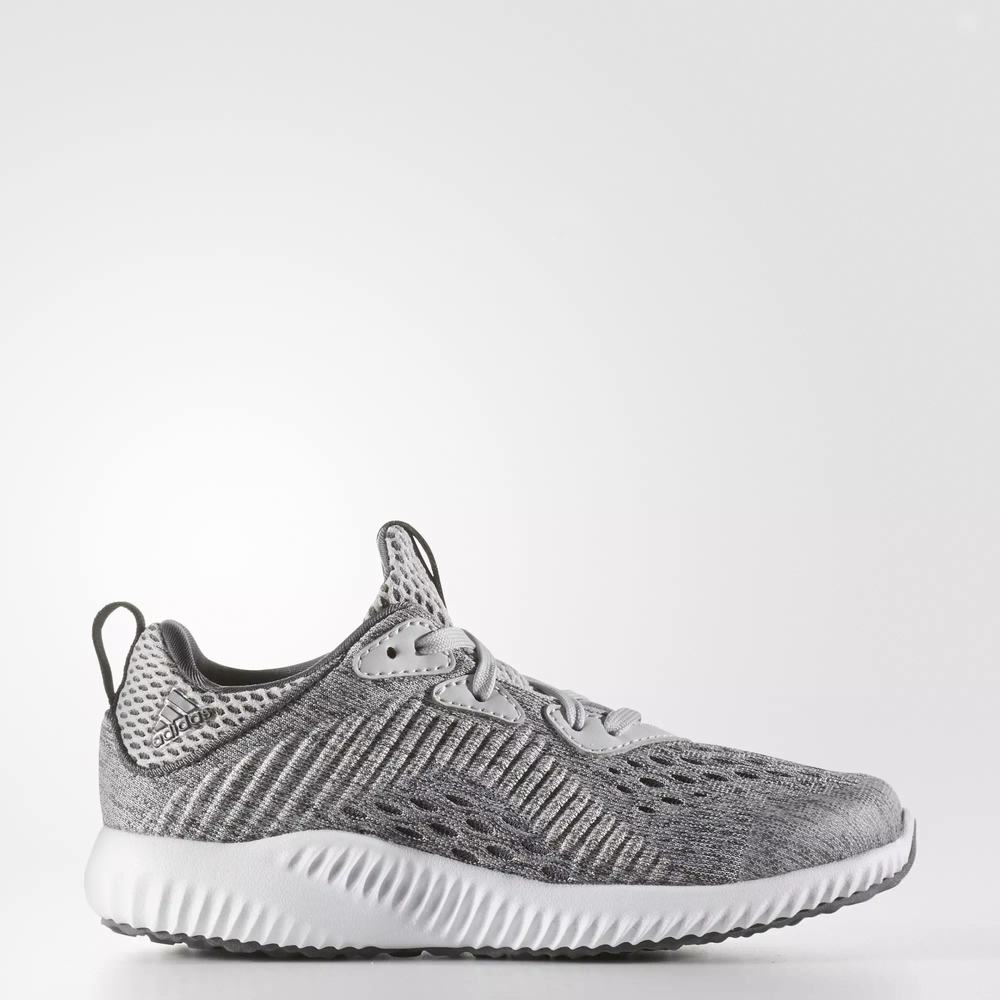 Adidas Alphabounce EM Tenis Para Correr Grises Para Niño (MX-55400)